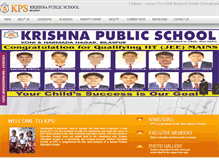Tablet Screenshot of kpsbilaspur.com
